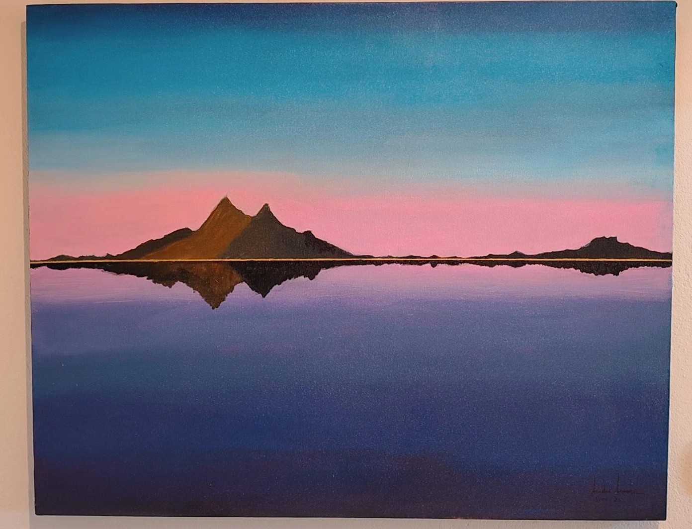 Montanha ao Pôr do Sol